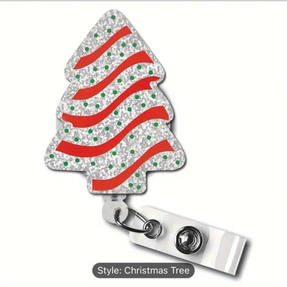 1pc Retractable Badge Reel Holder Clip ID Holder‎ Lanyard Key Tag Nurse Doctor - Picture 3 of 5